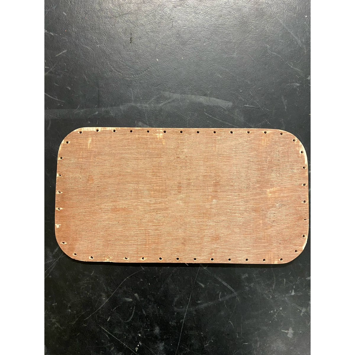 Fond rectangle arrondi 30/16 cm – contreplaqué 2èm