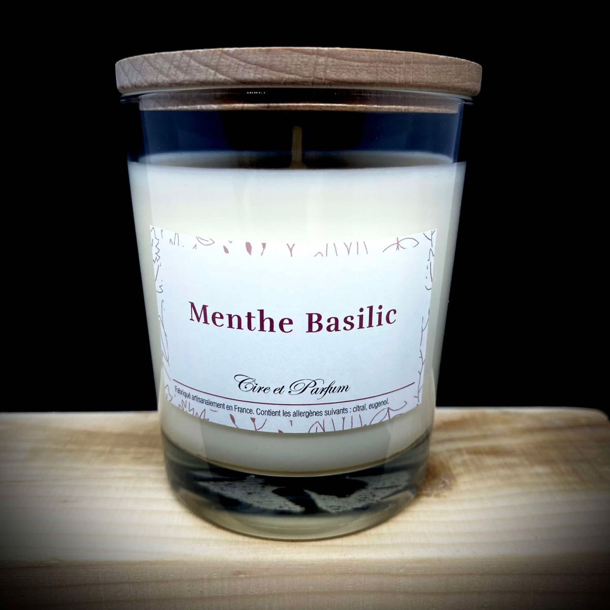 Scented candle - Mint Basil