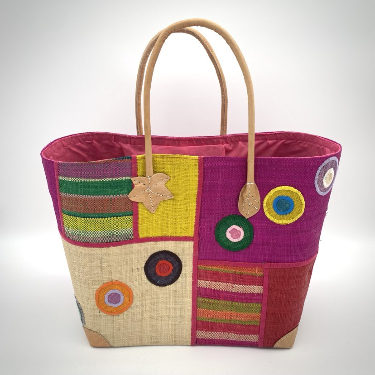 Cabas Patchy - Fuchsia