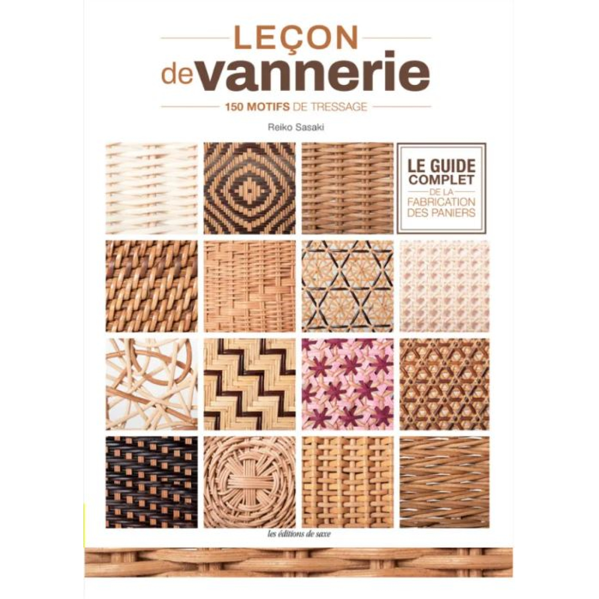 LIVRE "LEÇON DE VANNERIE"