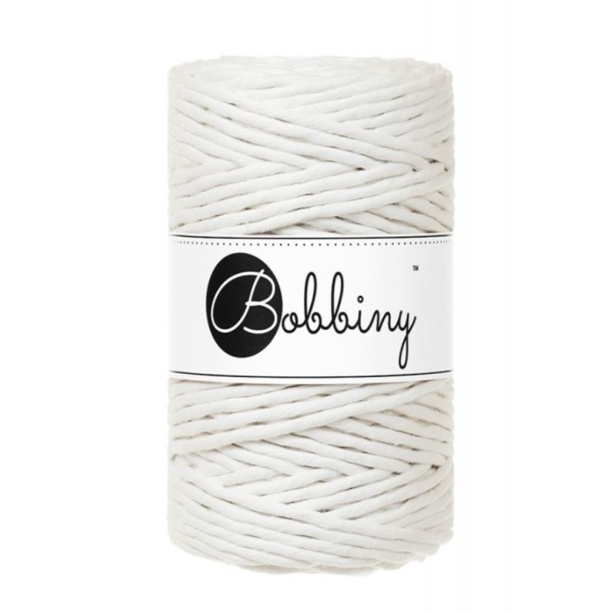 Corde peignée macramé blanc cassé - 5 mm