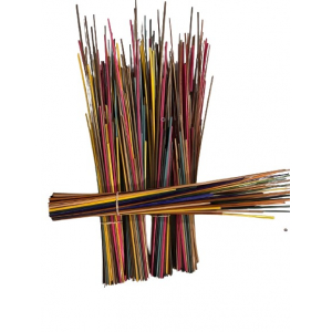 Paille de seigle multicolores - 50g