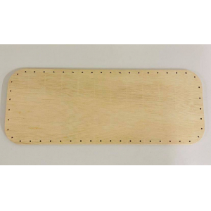 Fond rectangle arrondi 40/15 cm – contreplaqué