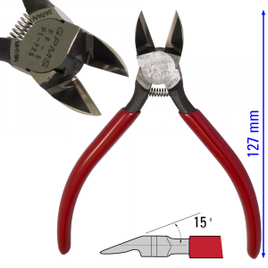 Petite pince coupante de précision - 127 mm