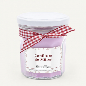 Bougie Pot de confiture - Lait caramel