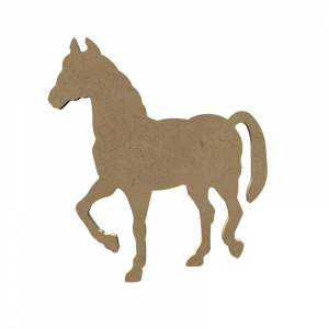 Cheval en bois - 15 cm