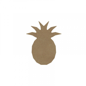 Ananas en bois - 15 cm