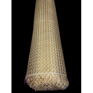 Cannage 80 cm en coton doré