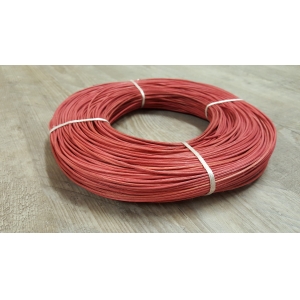 Moelle rotin rouge 3 mm en couronne 250 g