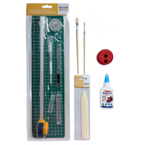 Kit outils marqueterie de paille