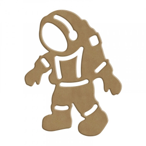 Astronaute en bois - 13 cm