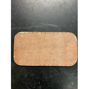 Fond rectangle arrondi 30/16 cm – contreplaqué 2èm