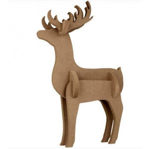 Cerf 3D de 30 cm