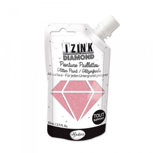 Peinture Pailletée IZINK Rose Poudré