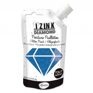 Peinture Pailletée IZINK Bleu