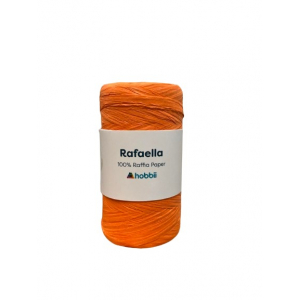 Raphia Papier Orange pour le crochet