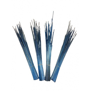 Paille de seigle couleur bleu colonial - 50g