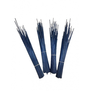 Paille de seigle couleur bleue cobalt - 50g