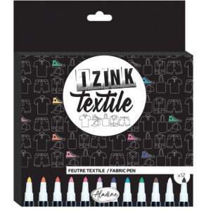 Feutres textiles  - pack de 12