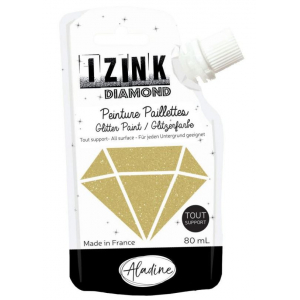 Peinture Pailletée IZINK Or pastel