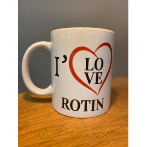 Rattan Mug I LOVE ROTIN