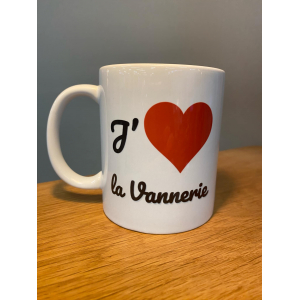 Mug Tasse J'aime la vannerie !