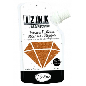 Peinture Pailletée IZINK doré cuivre