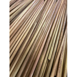 Paille de seigle couleur Prune Pastel - 50 gr