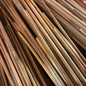 Paille de seigle couleur Marron cuivre - 50g