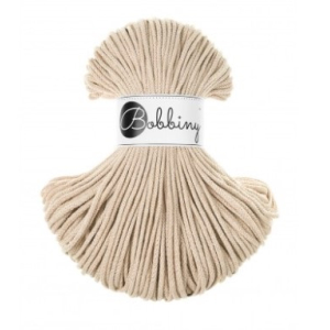 Pelote macramé beige chaud - 3 mm