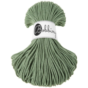 Pelote macramé vert eucalyptus - 3 mm