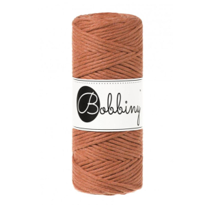 Corde peignée macramé terracotta - 3 mm