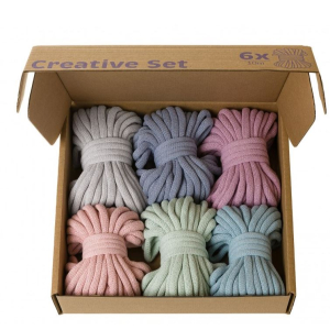 Kit initiation macramé - Pastel