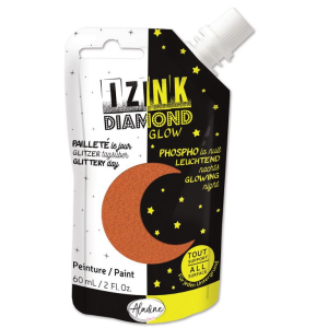 Peinture Pailletée et Phosphorescente IZINK Cuivre