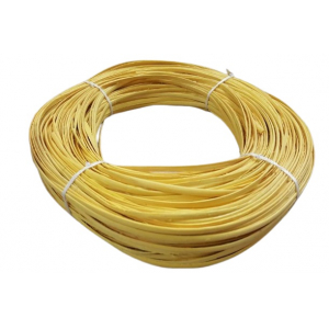 Eclisse de rotin jaune en couronne 250 g