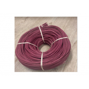 Eclisse de rotin magenta en couronne 250 g