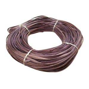 Flat oval rattan core light purple in coil 250 g