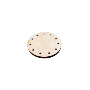 Fond rond 7 cm - bouleau