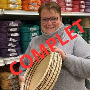 Stage Initiation vannerie en rotin 1 jour - 1 création - Dessous de plat